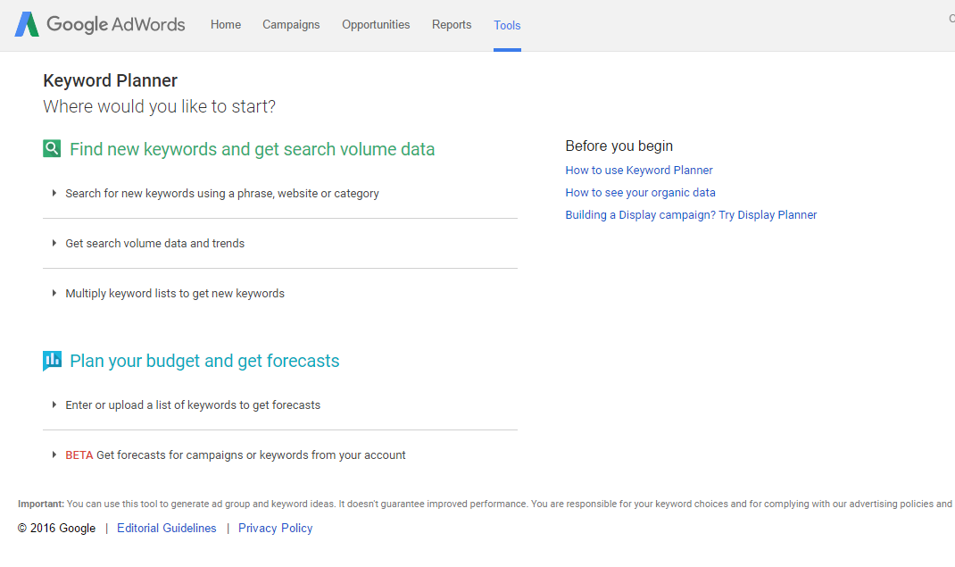 Google-Keyword-Planner Free-Google-Tools-Avinash-Dangeti