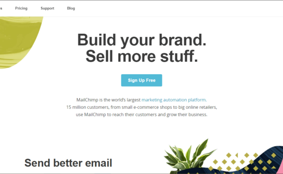 Digital Marketing Tool mailChimp
